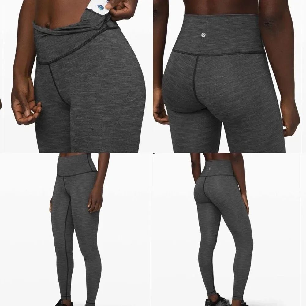 Lululemon Wunder Under High-Rise Tight 28" *Brushed Full-On Luxtreme size 4